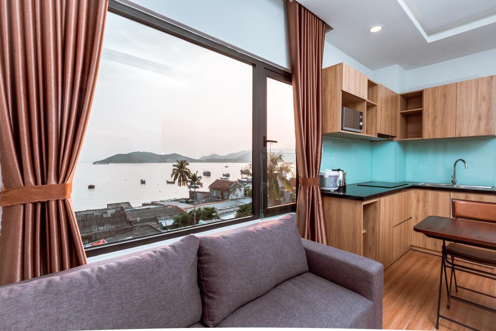 Aqua Seaview Hotel Nha Trang Exteriér fotografie